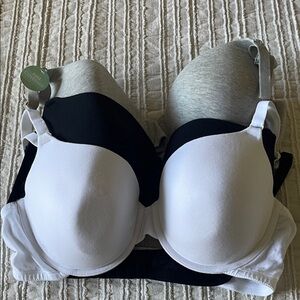 Fruit of the Loom Light Gray Women's Bra